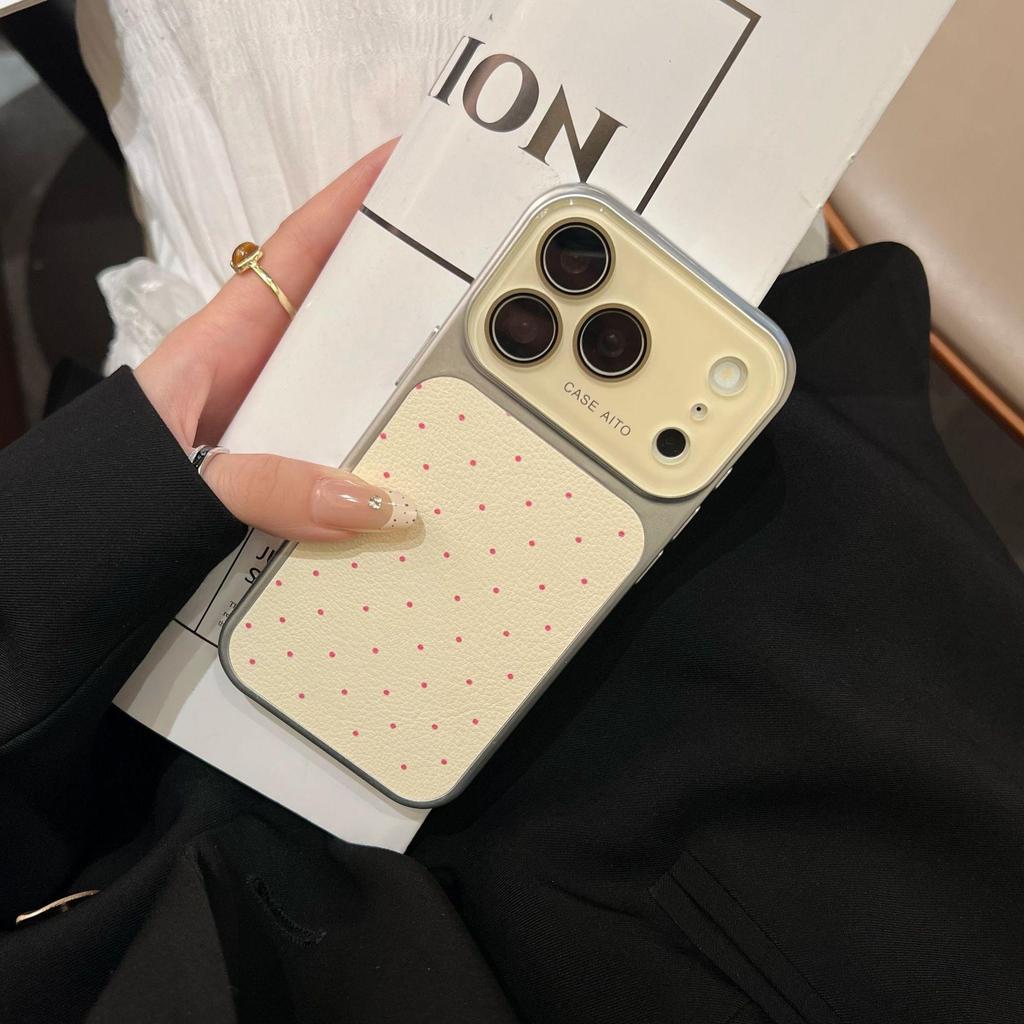 Sweet Polka Dot iPhone 17 Pro Max Case: Instantly Fits iPhone 14/15 & 16