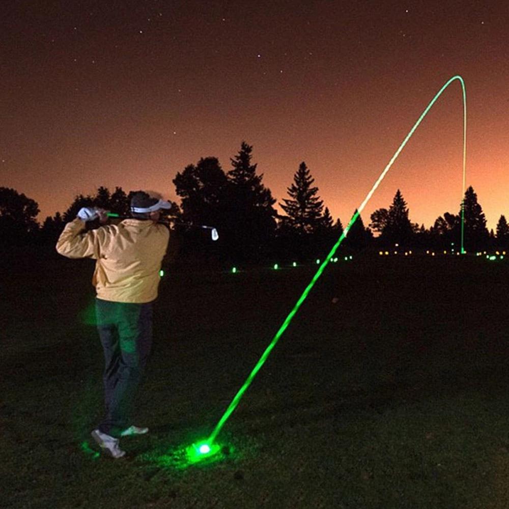 2-Pack Photoluminescent Golf Balls  Night Use & Glow In Dark Practice Balls