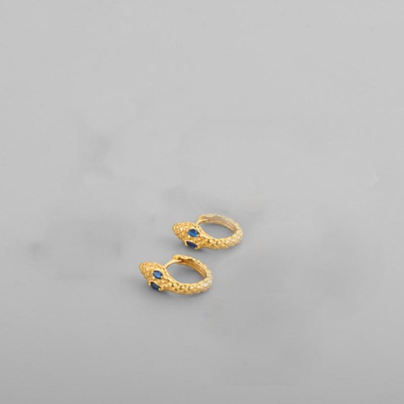 Fashion Snake-shaped Willow Leaf Chain Earrings - Unique and Versatile Ear Jewelry - Heart-shaped Round Beads Ear Decorations