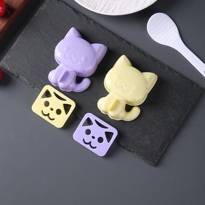 Katzen- & Tier-Reisbällchenform - DIY Eltern-Kind Backwerkzeuge für Reis & Curry-Topping