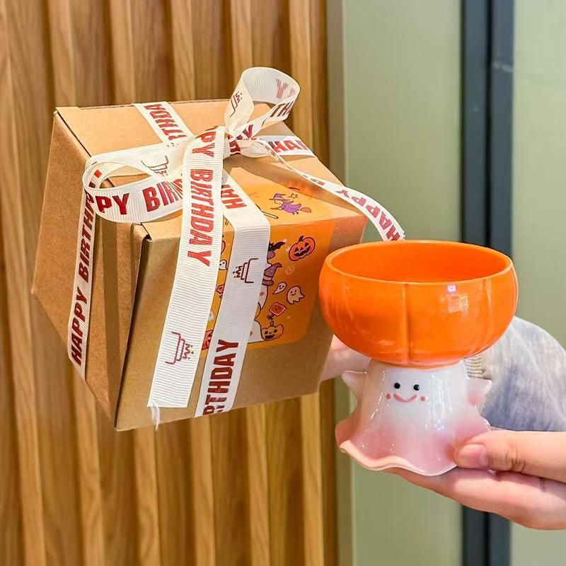 Halloween Gifts: Funny Ghost Mugs, Coffee Cups for Boys and Girls, Birthday Gifts, Souvenirs