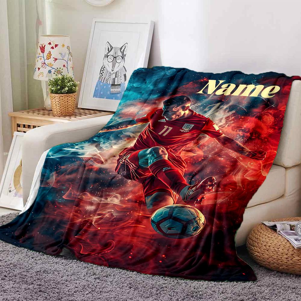 Custom Name Unicorn Fantasy Adventure blanket for Couch & Bed, Plush Cozy Fuzzy Blanket Super Soft & Warm Blankets for Fall and Winter. 0908209