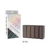 DSPIAE SP-S Pre-Cut Sandpaper Set Self-Adhesive Modeling Tools for DIY Hobby Accessory Model Kit Building Abrasive Sands