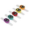 5 Pcs Electronic Finger Counter Portable Lightweight Adjustable Ring Finger Clicker Counter with Light