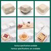 COFLYEE Biodegradable Disposable Hamburger & Takeaway Boxes