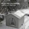 Outdoor Garden Cats Shelter Strays Cats Protective Nests From Rain And Cold Prevent