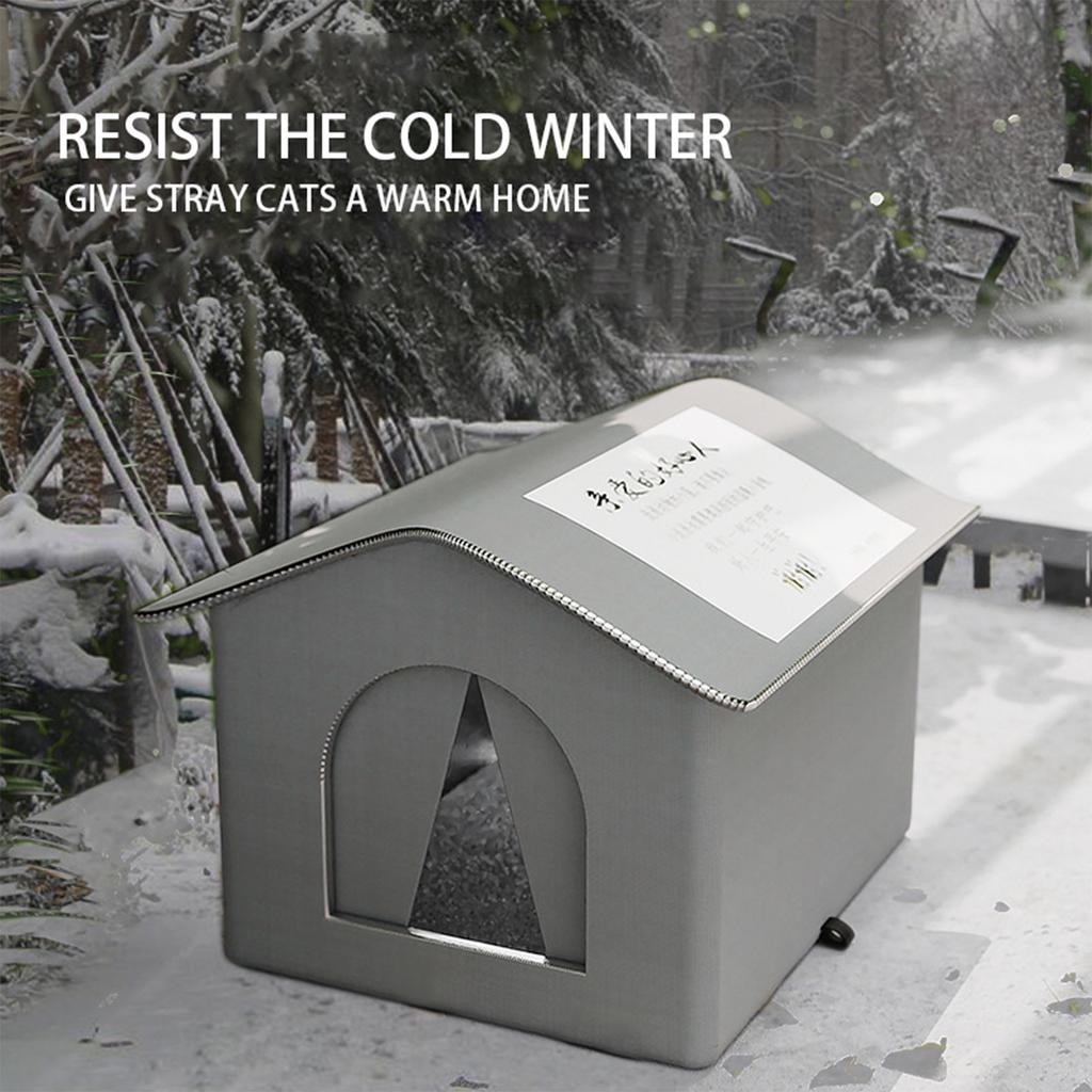Outdoor Garden Cats Shelter Strays Cats Protective Nests From Rain And Cold Prevent