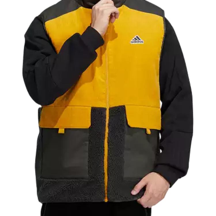 New Adidas Tank Tops Men's Yellow HG1834