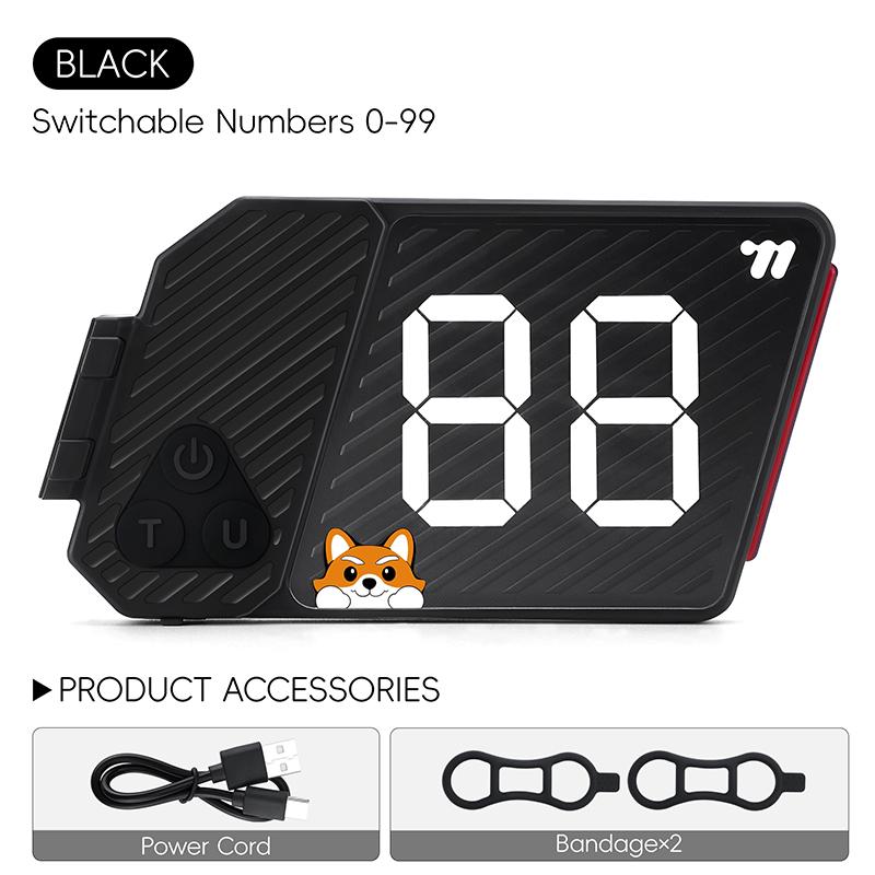 WEST BIKING Bicycle Taillight Number Plate Ultralight Adjustable Taillight Number Plate Type-C Bike Taillights Cycling Accessory чёрный