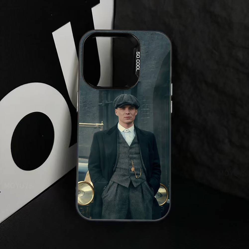 The R-Ruler of S-Shelby Phone Case For iPhone 17,16,15,14,13,12,11 Plus,Pro Max,XS,Colored Silver Plated Inside Cover