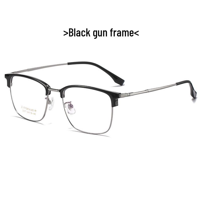 TR Titanium Oval Eyebrow Glasses: Ultra-light, Stylish, Versatile Myopia Frames with Anti-blue Light Protection. Myopia with Blue Light Protection