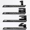 Giossy Black 3D ABS COMPETITION ABS Emblem Thunder Edition For BMW M1 M2 M3 M4 M5 M6 M8 Car Trunk Badge Sticker RW6