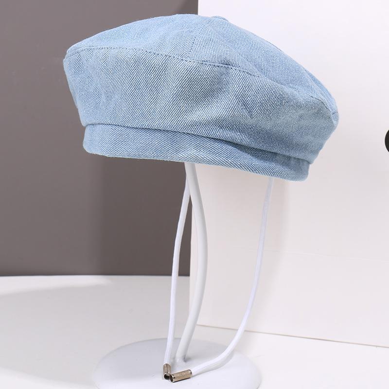 Fashion Autumn and Winter Small Face Big Head Circumference Beret Children Fashion Warm Painter Hat Versatile Newsboy Hat