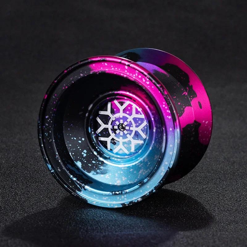 Yoyo Profissional Mágico Yoyo de Metal com Rolamento de 10 Bolas Liga de Alumínio Alta Velocidade Yoyo Não Responsivo Brinquedos Clássicos Para Crianças