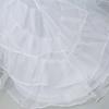 Women Crinoline Petticoat with Hoops Full Slip Underskirt Cosplay Costume