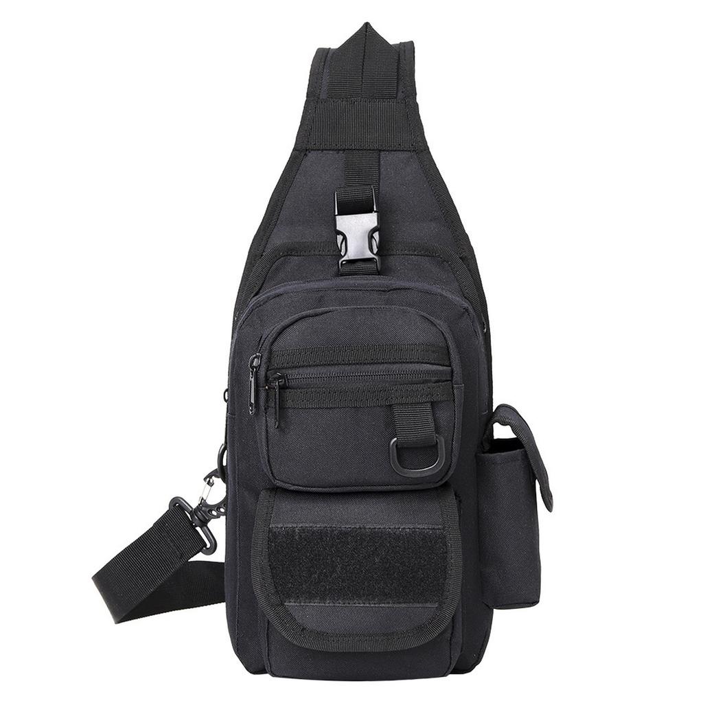 Fishing Shoulder Bag Men's Messenger Bag Camouflage  Chest Bag Suitable for Outdoor Hunting Fishing Tools Pouch