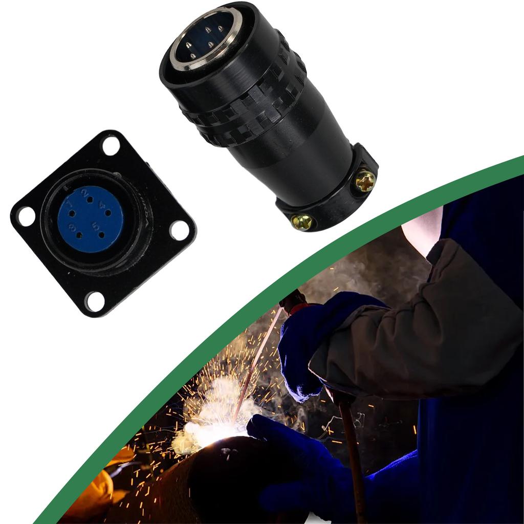 XS16J5P 5 Pin Male Quick Connector for Harbor For Freight For Klutch Welding Gear and XS16 Series Welding Machines