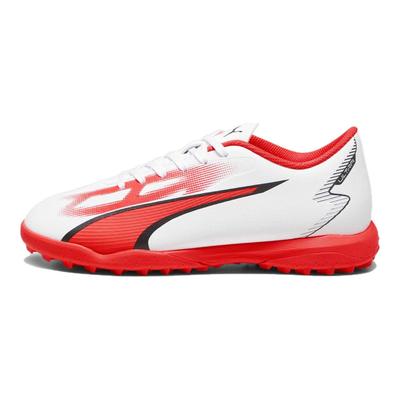 Ultra Play TT Rubber Studs Soccer Shoes Kids Soccer Shoes White Red Black 107533-01