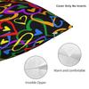 Colorful Heart Pillow Cover  Fashion Pillow Case For Wedding Party Home Decor Graphic Cushion Cover Gift