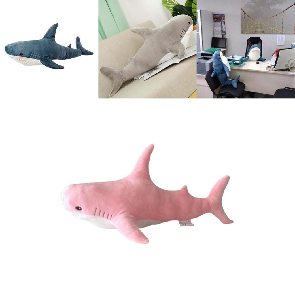 Realistisches 3D Hai Plüschtier Spielzeug Kissen zur Dekoration und als Kindergeschenk
