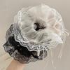 Cute Tulip Flower Large Intestine Scrunchie for Girls Sweet Head Ornament Headband Ribbon Hair Tie Fashion Hair Accessories