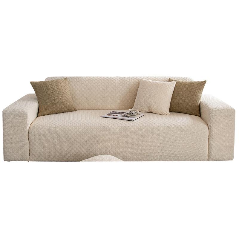 Minimalist Style Thickened Polar Fleece Sofa Cover New Autumn and Winter Anti Slip Sofa Cover All Inclusive Universal Cover