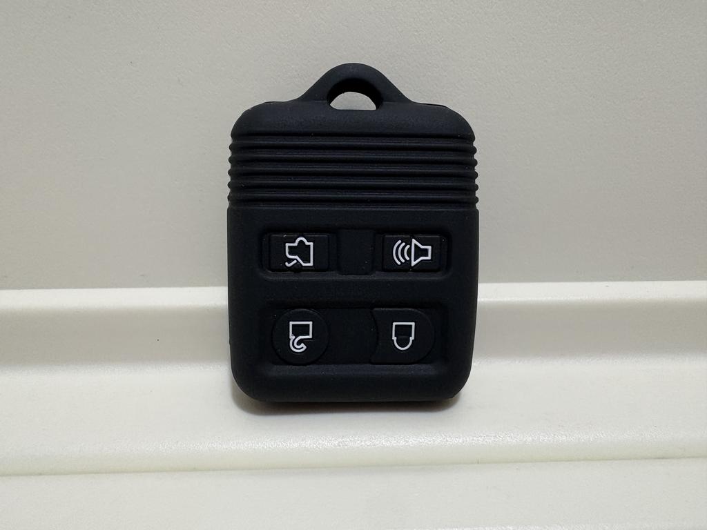 Suitable for Peugeot 206 Straight 2-button Silicone Key Cover Citroen Key Bag Citroen Picasso Remote Control Cover