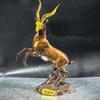 Gilt copper zodiac sheep figurine for home decor, wine cabinet, living room, office, study , opening decoration, house