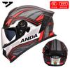 DOT 3C Certified Full Face Motorcycle Helmet Men Women All-Season Riding Safety Gear With Multiple Visor Options