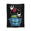 Hollow Knights Silksongs Hornet Blanket Fleece Print Multi-function Lightweight Thin Throw Blankets for Home Car Bedspread
