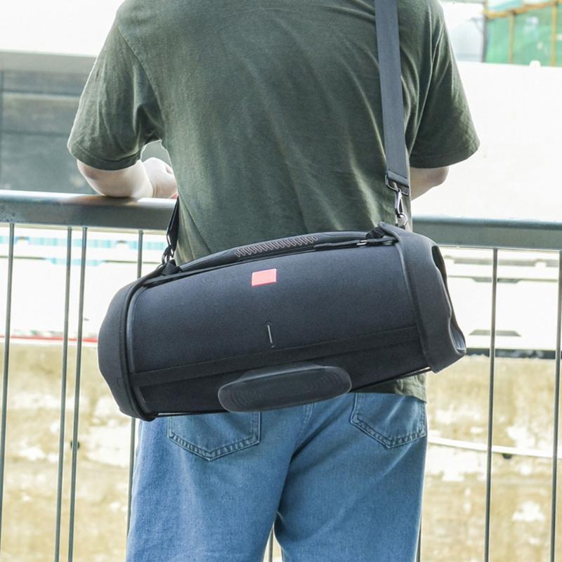 EVA Reise Tragetasche Schutzhülle mit Verstellbarem Schulter Gurt für BOOMBOX 1 2 3 Bluetooth-kompatibel Lautsprecher