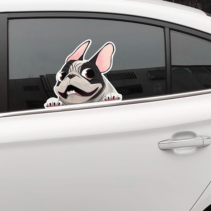 Bumper Stickers vinyl sticker French Bulldog car window sticker Paper