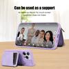 Crossbody Leather Zipper Wallet Cards Bag Phone Case for iPhone 14 Pro Max 15 13 12 11 XS XR X SE 2022 8 7 6 6S Plus Stand Cover