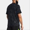 Under Armour Printed Crew Neck Pullover Short Sleeve T-Shirt Men Tops Black 1383974-001