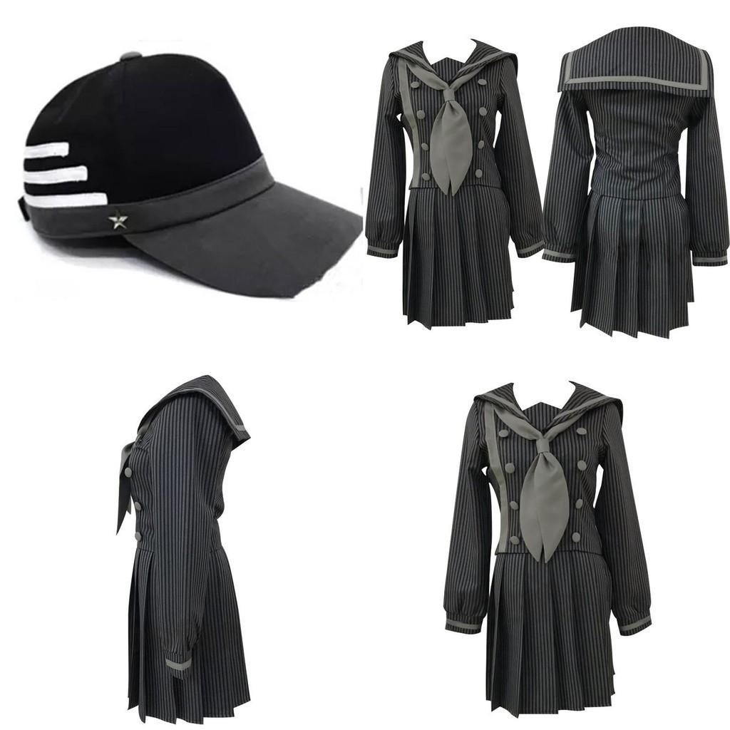 Elegant Danganronpa Cosplay Costume Featuring Saihara Shuichi School Uniform Design