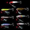 Minnow 10/15/20/30g Colorful Lead Casting Jig Bait Feather Metal Fishing Lures Spinning Baits