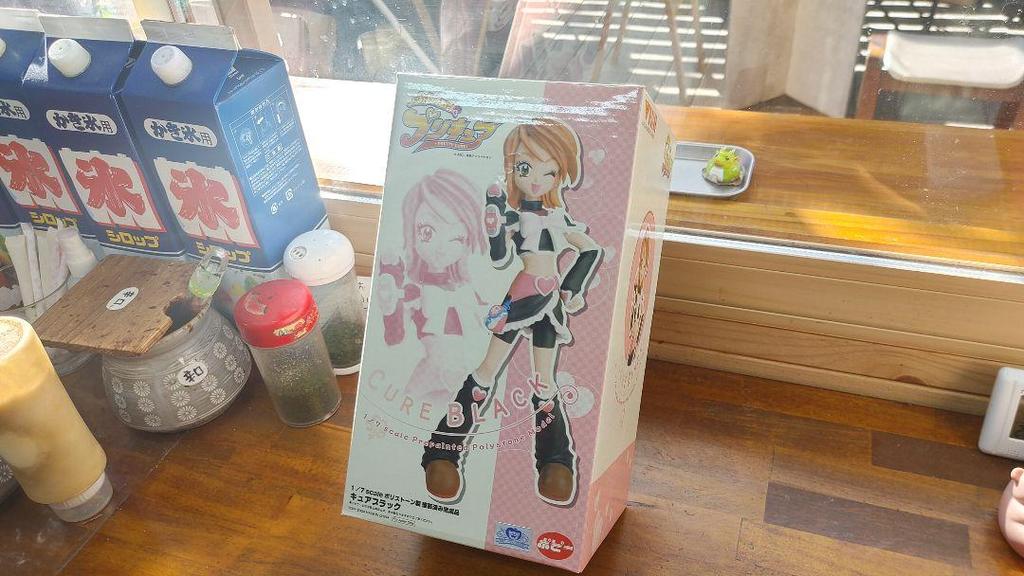 [USED] Futari wa Pretty Cure Cure Black painted figure 1/7 B-CLUB