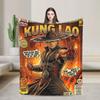 Mortal Kombat X Scorpion VS Sub Zero MKX Liu Kang Game Blankets Fleece Funny Throw Blanket for Home Spring/Autumn
