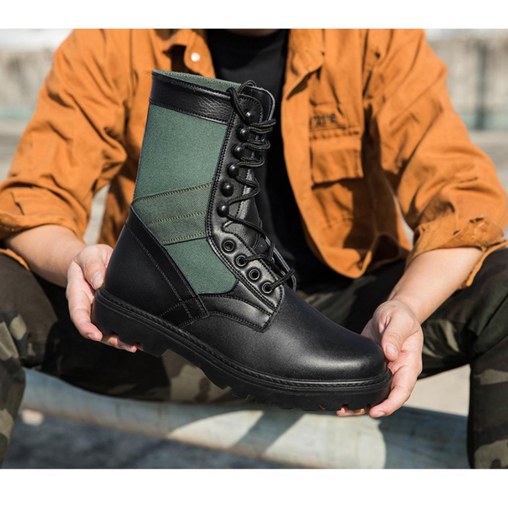 Martin Boots, Men's Boots, Leather Boots, Mid High Tops, Plus Size, Long Boots, Martin Shoes, Combat Boots