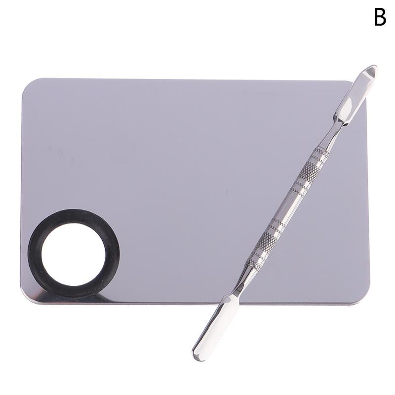 

Миксер для макияжа, пластина для смешивания лака для ногтей, палитра теней для век 15*7.6cm