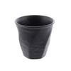 Tableware East Teacup Tapered Screw Japanese Ceramic (including Outlet) Black Mo-00202