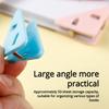 10/20-Piece Multi-Color Triangle Clips Multi-Functional Student Book Clips Document Organizer Folder Holder Desktop Storage Tool