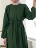 Batwing Sleeve Abaya: 2021 Middle Eastern Women's Long Dress