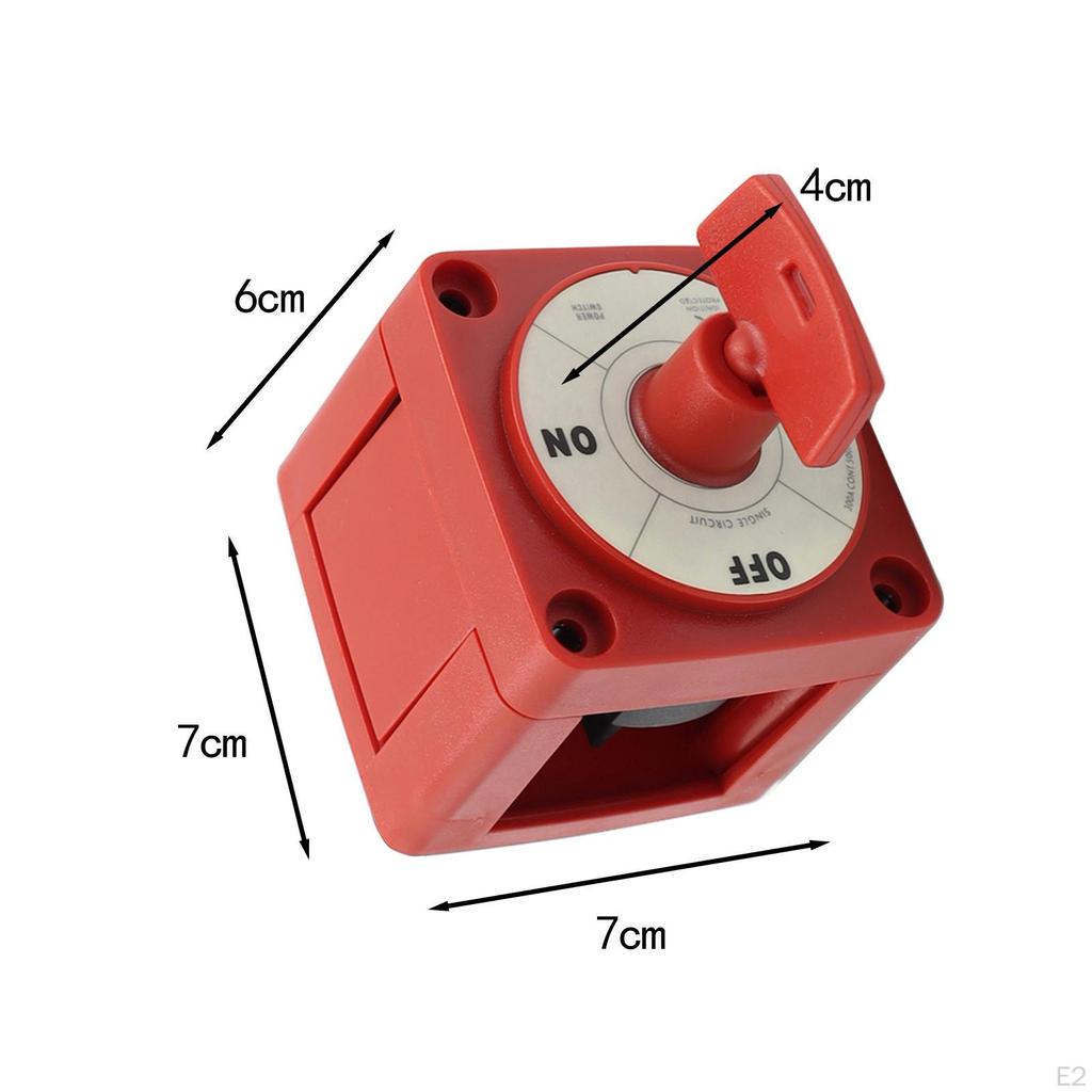 Vypínač odpojení baterie lodi, Díly, 300A 48V Ochranný Praktický odpojovací spínač