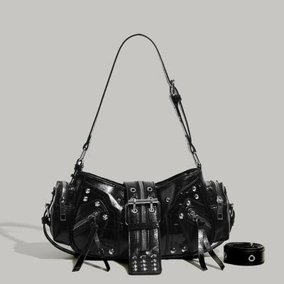 Street Trend Bag Handbag Casual Single-shoulder Bag and Commuter Motorcycle Bag