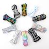 New Semicircle Reflective Shoelaces Luminous Laser Sneakers Shoelace Laser Sequin Shoe Laces Fluorescent Laces Shoes Shoestrings