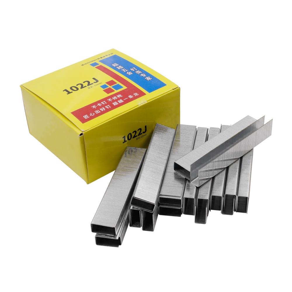 1000pcs Staple For 1022j Framing Tacker  Air Stapler Gun Staple Pins 22mm Crown 11.2mm Sofa Staples Framing Nailer Staples