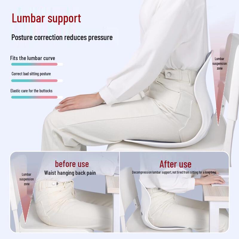 Ergonomic Posture Correcting Backrest Cushion