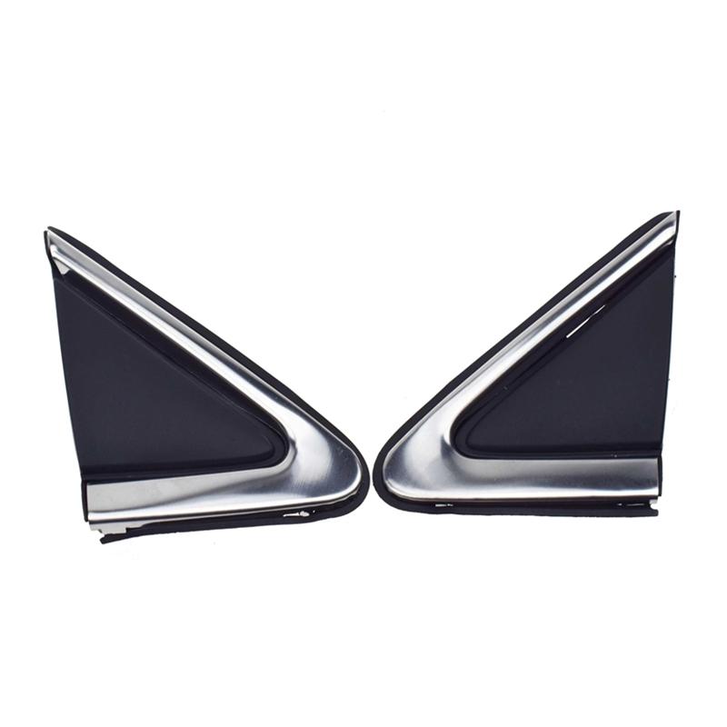 

Для Nissan Sentra 2013-2019 Треугольный внешний корпус зеркала заднего вида Отделка Угловой молдинг бокового окна Крыло 96319-3SG0A Left and Right