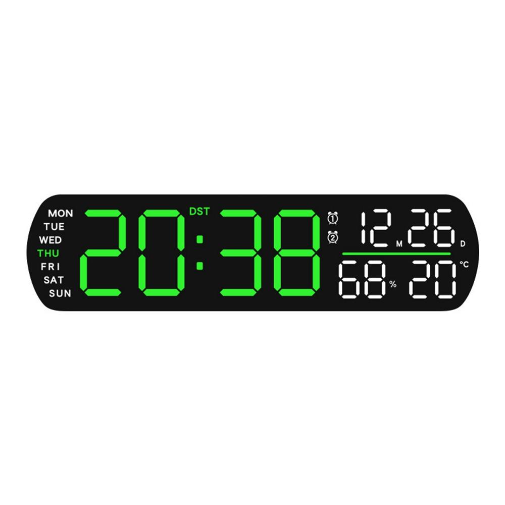 5512 LED Digital Alarm Clock Multi Function Time Temperature Date Display Electronic Clock